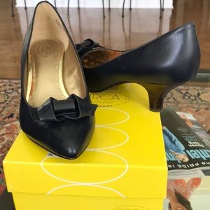 Joan and David Kitten Heels